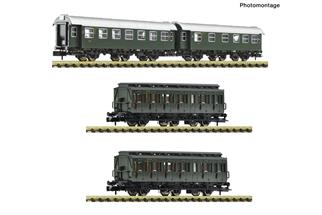 Fleischmann N (DC) DB 3-tlg. Set 1: Personenzug Krefeld, DB