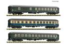 Fleischmann N (DC) DB 3-tlg. Set 2: Reisezugwagen „E 2873“, DB