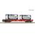 Fleischmann N (DC) DB AG Containertragwagen, DB AG