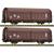 Fleischmann N (DC) ÖBB 2-tlg. Set: Schiebewandwagen, ÖBB