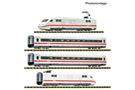 Fleischmann N (DCC) DB Systemtechnik 4-tlg. Set: Messzug ICE-S (BR 410), DB AG