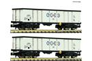 Fleischmann N ecco-rail offenes Güterwagen-Set Eaos, Ep. VI, 2-tlg. *werkseitig ausverkauft*