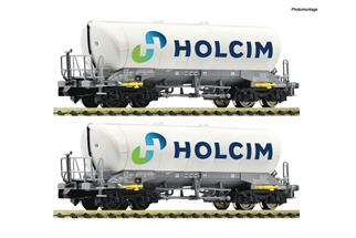 Fleischmann N Holcim Silowagen-Set Uacns, neues Logo, Ep. VI, 2-tlg. *werkseitig ausverkauft*