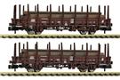 Fleischmann N ÖBB Güterwagen-Set 2 Stahlzug, Ep. IV, 2-tlg.