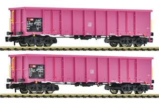 Fleischmann N SBB Hochbordwagen-Set Eanos, Ep. V-VI, 2-tlg.