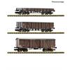 Fleischmann N SNCF Güterwagen-Set, Ep. III, 3-tlg.