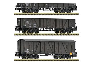Fleischmann N SNCF Güterwagen-Set, Ep. III, 3-tlg.