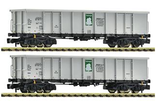 Fleischmann N TANKWAGON Hochbordwagen-Set Eanos, Ep. VI, 2-tlg.