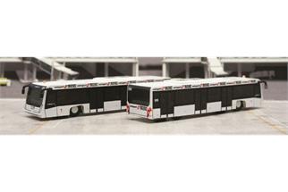 FW 1:200 Airport Bus-Set Swissport