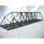 Hack H0 BK50-2 Bogen-Kastenbrücke, 50 x 10.8 x 9.8 cm, 2-gleisig, 50 mm Gleisabstand