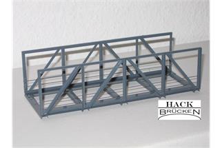 Hack H0 V15 Vorflutbrücke gerade, 15 x 5.5 x 4.5 cm