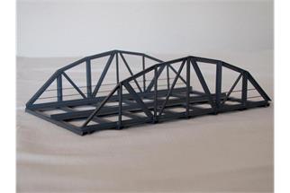 Hack H0 VB18-2 Vorflutbrücke rund, 18 x 10.8 x 4.8 cm, 2-gleisig
