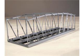 Hack N KN20-2 Kastenbrücke gerade, 20 x 6 x 5.6 cm, 2-gleisig