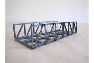 Hack TT VT17-2 Vorflutbrücke gerade, 17.5 x 8 x 3.7 cm, 2-gleisig