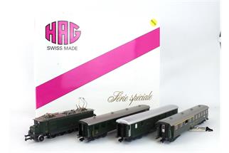 HAG 032 H0 (AC Digital) SBB Zugset Ae 4/7 mit Personenzug, 4-tlg (OCC)