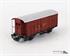 HAG 300 H0 (DC) SBB Güterwagen K3 43216, braun (OCC) | Bild 2