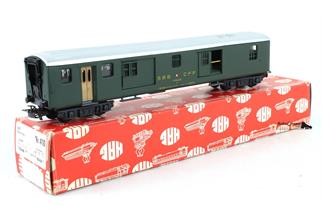 HAG 410 H0 (AC) SBB Gepäckwagen D 50 85 91-33 507, grün (OCC)