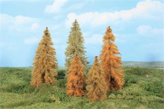 Heki H0/TT/N Lärchen herbstlich, 14-18 cm (Inhalt: 5 Stk.)