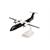 Herpa 1:100 Air New Zealand DHC-8-300, All black livery, ZK-NEM