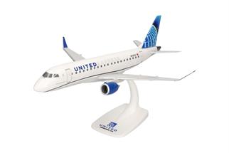 Herpa 1:100 United Express Embraer E175, N753YX