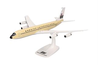 Herpa 1:144 Braniff International Boeing 707-320, Solid beige, N7104