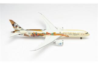 Herpa 1:200 Etihad Boeing 787-9 Dreamliner, A6-BLT, Choose Italy