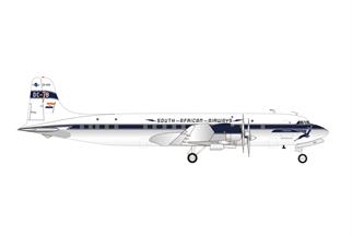 Herpa 1:200 South African Airways Douglas DC-7B, ZS-DKD Dromedaris