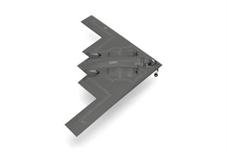 Herpa 1:200 USAF Northrop B-2A Spirit, 82-1067 The Pride