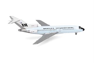 Herpa 1:500 Braniff International Boeing 727-100, Solid Light Sky Blue, N7272 (Club)