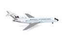 Herpa 1:500 Braniff International Boeing 727-100, Solid Light Sky Blue, N7272 (Club)