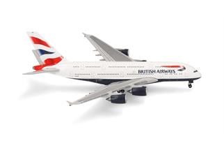 Herpa 1:500 British Airways Airbus A380, G-XLEF