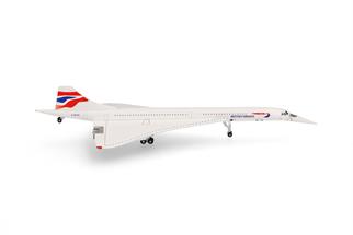 Herpa 1:500 British Airways Concorde, Union Flag, G-BOAG