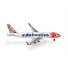 Herpa 1:500 Edelweiss Air Airbus A320, Help Alliance, HB-JLT *werkseitig ausverkauft*