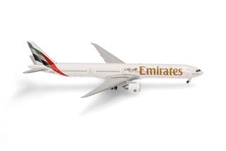 Herpa 1:500 Emirates Boeing 777-300ET, new 2023 colors, A6-ENV