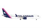 Herpa 1:500 Icelandair Boeing 737 Max 9, magenta tail stripe, TF-ICD Baula