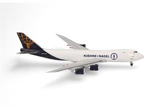 Herpa 1:500 Kühne + Nagel Boeing 747-8F, N862GT Inspire *werkseitig ausverkauft*