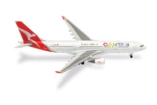 Herpa 1:500 Qantas Airbus A330-200, Pride is in the Air, VH-EBL Whitsundays