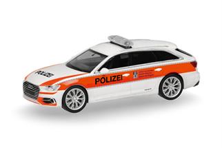 Herpa H0 Audi A6 Avant, Polizei Graubünden