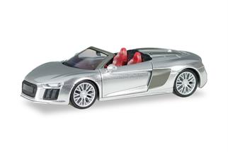 Herpa H0 Audi R8 V10 Spyder, eissilber