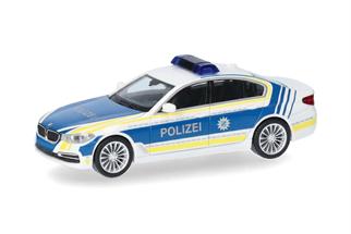 Herpa H0 BMW 5er Limousine, Polizei Bayern