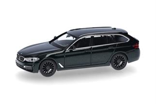 Herpa H0 BMW 5er Touring, oxfordgrün II