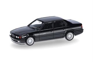 Herpa H0 BMW Alpina B11 3,5, schwarz mit silbernem Dekor