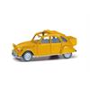 Herpa H0 Citroen 2CV mit Queue, jaune mimosa