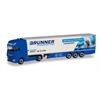 Herpa H0 DAF XF SSC Euro 6 Kühlkoffer-Sattelzug PB Transporte/Brunner *werkseitig ausverkauft*