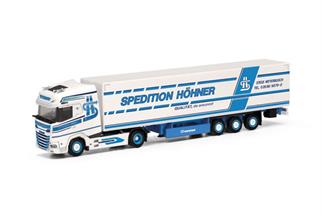 Herpa H0 DAF XG+ Koffer-Sattelzug, Spedition Höhner