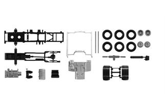 Herpa H0 Fahrgestell DAF XF Euro 6 mit Chassisverkleidung (Inhalt: 2 Stk.)