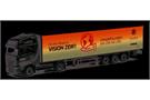 Herpa H0 Iveco S-Way LNG Koffer-Sattelzug, Zureck/Vision Zero (Sonderserie Ost) *werkseitig ausverkauft*
