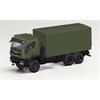 Herpa H0 Iveco Trakker 6x6 Pritsche/Plane, Bundeswehr