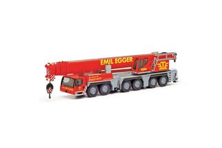 Herpa H0 Liebherr Mobilkran LTM1300-6.2, Emil Egger