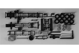 Herpa H0 LKW-Fahrgestelle MB Actros 3-achsig mit Abrollkinematik (Inhalt: 2 Stk.) *komplett vorreserviert*